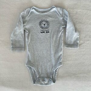 Mommy’s Mane Man long sleeve onesie